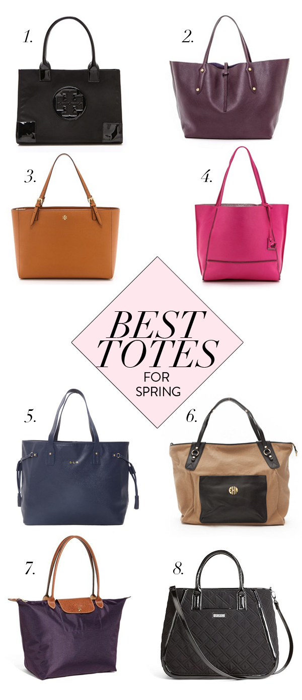 best tote bags for spring. Charmingly Styled