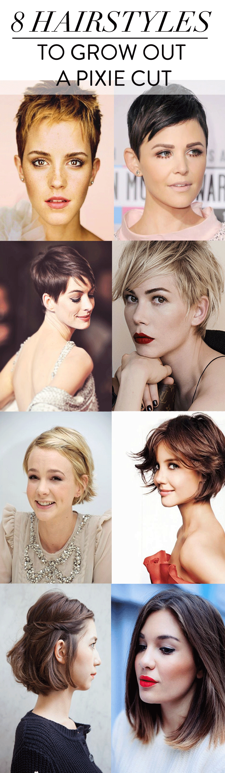 How To Grow Out A Pixie Cut Charmingly Styled