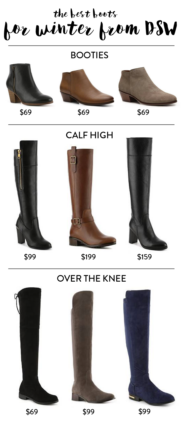 dsw knee boots