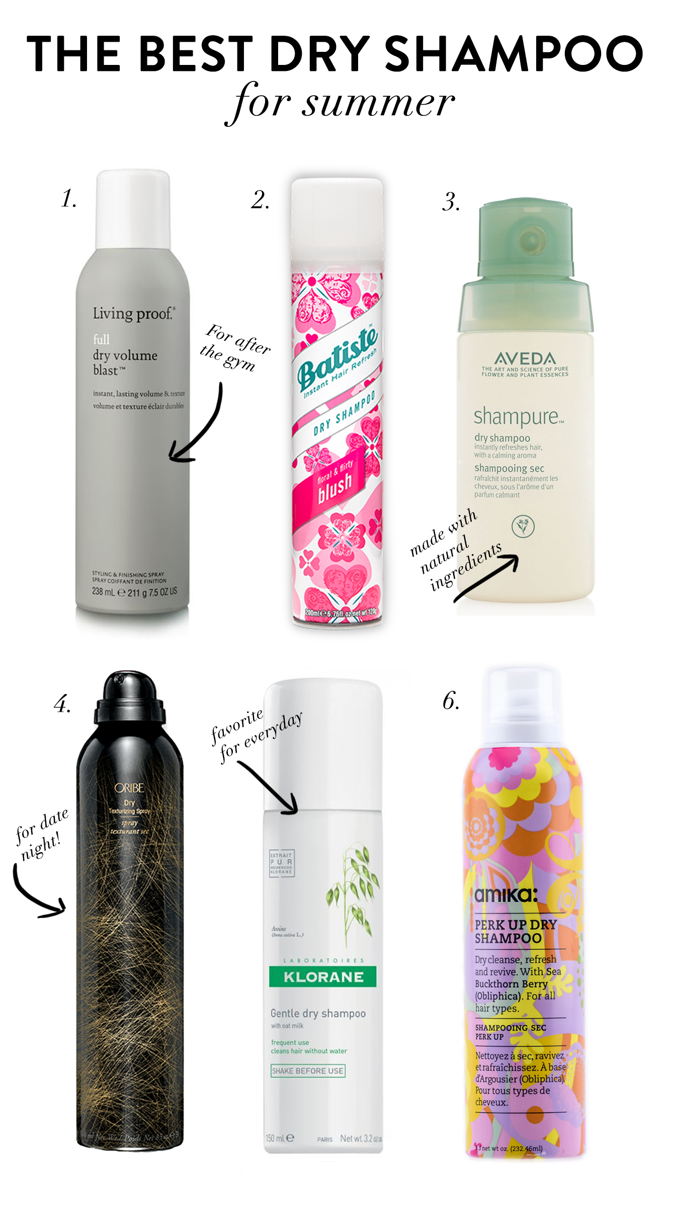 The Best Dry Shampoos Charmingly Styled