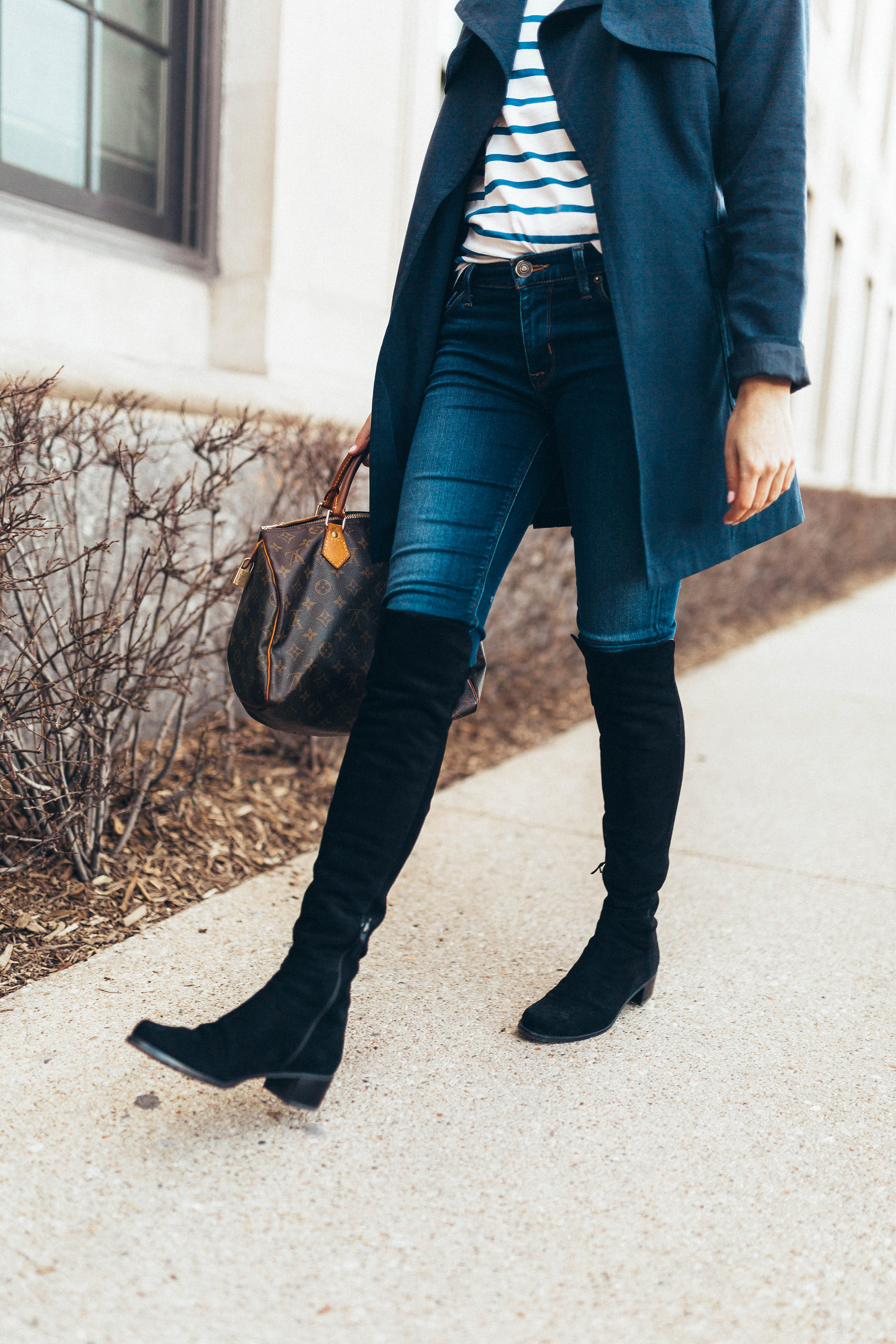 stand suede tall boots