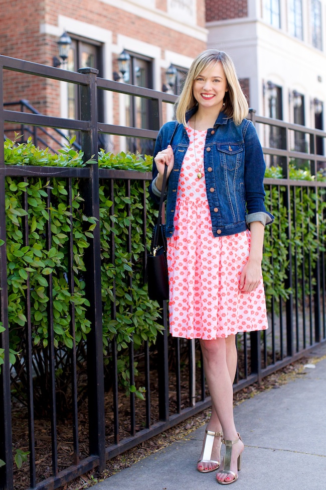 how to style a jean jacket for summer. | Charmingly Styled