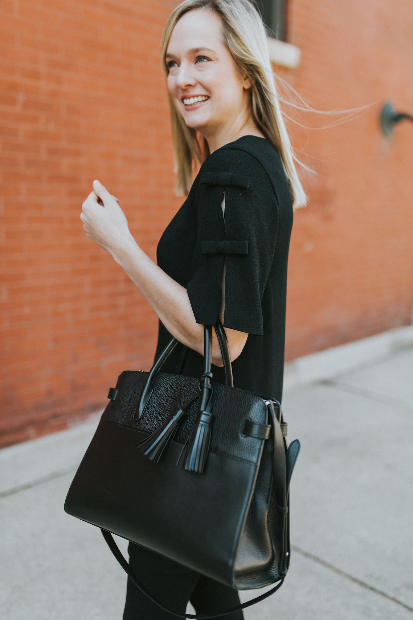 Workwear Wednesday: Little Black (Bow) Dress | Charmingly Styled